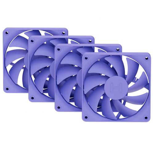 Set 4 ventilatoare HYTE FA12, 12cm, PWM, FDB (Violet)