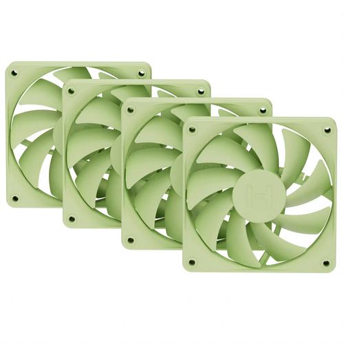 Set 4 ventilatoare HYTE FA12, 12cm, PWM, FDB (Verde)