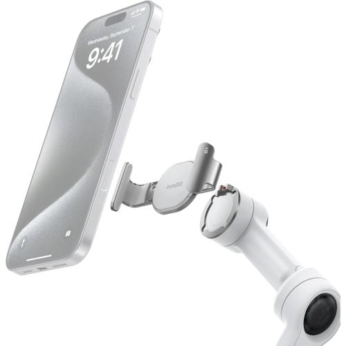 Clema Insta360 CINSBBQD pentru Flow 2 Pro, Magnetic, pentru atasare telefon (Gri)