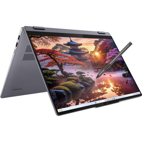 Laptop 2in1 Lenovo IdeaPad 5 16AKP10 (Procesor AMD Ryzen™ Al 7 350 (16M Cache, up to 5.00 GHz) 16inch WUXGA IPS Touch, 16GB LPDDR5X, 1TB SSD, AMD Radeon 860M Graphics,  Gri)