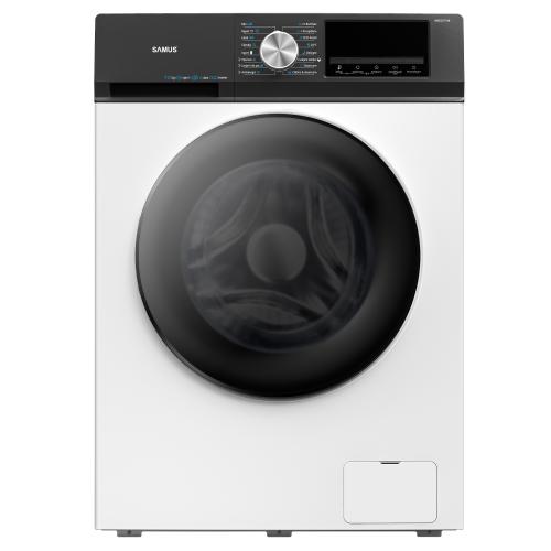 Masina de spalat rufe Samus WSEDI7148, 7 kg, 1400 rpm, 16 programe, Clasa A, Motor Inverter, Spalare cu abur (Alb)