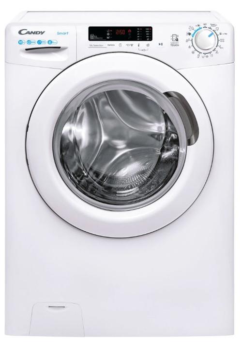 Masina de spalat rufe Candy CS 12102DE/1-S, 10 kg, 1200 RPM, Easy Iron, Programe rapide de spalare, Hygiene, Clasa E (Alb)