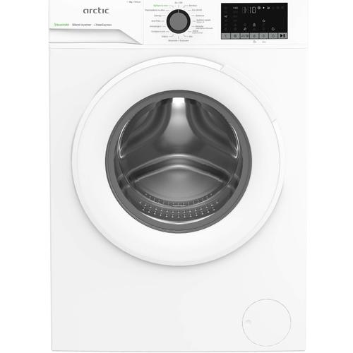Masina de spalat rufe Arctic APLM2WFSU29412W, 9 kg, 1400 RPM, Clasa A, Motor Silent Inverter, ExtraSteam, IronExpress, Fast/Intensive, Steam, WaterMode, Child Lock, Add-In (Alb)