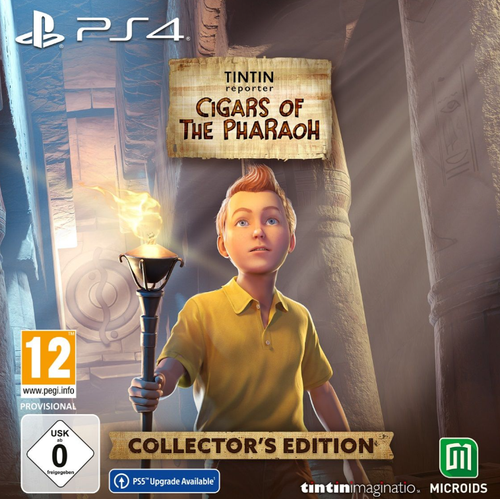 Joc Tintin Reporter: Cigars of The Pharaoh - Collector's Edition pentru PlayStation 4