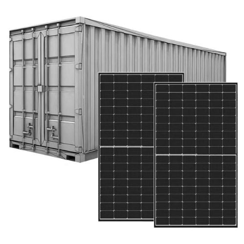 Panou fotovoltaic bifacial Jolywood NIWA Pro 455W Rama Neagra - JW-HD96N-R2-455W-BF