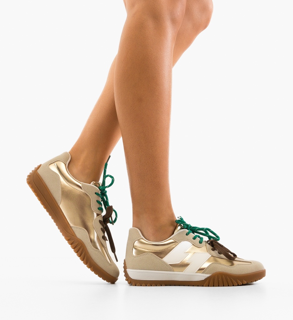 Pantofi Sport Velma Aurii