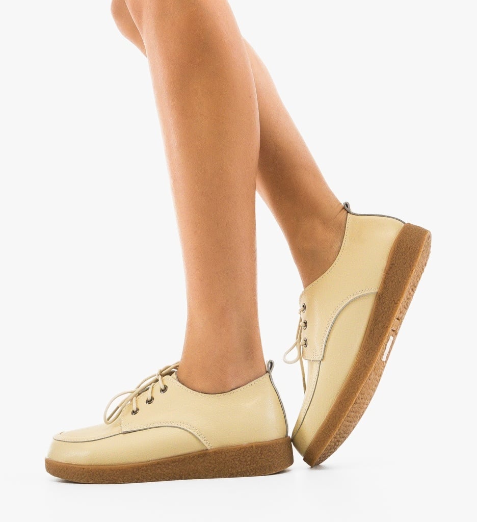 Pantofi Casual Maye Bej