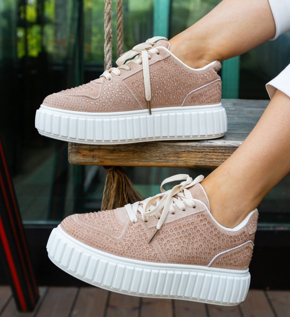 Sneakers dama Nirat Khaki