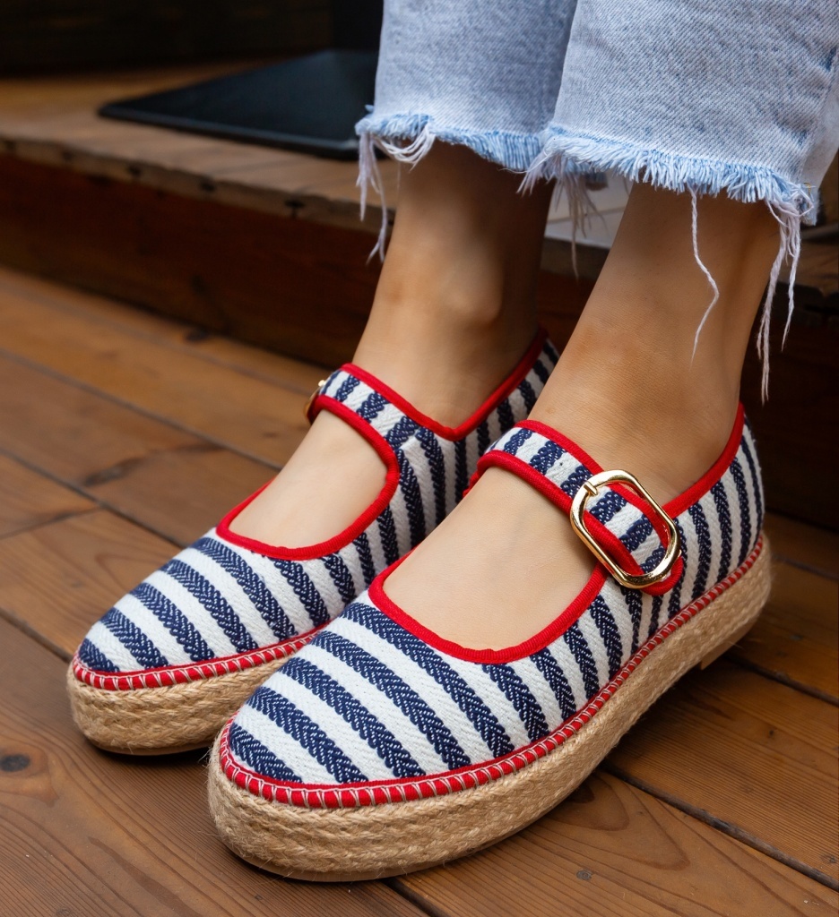 Espadrile dama Gamny Albastri