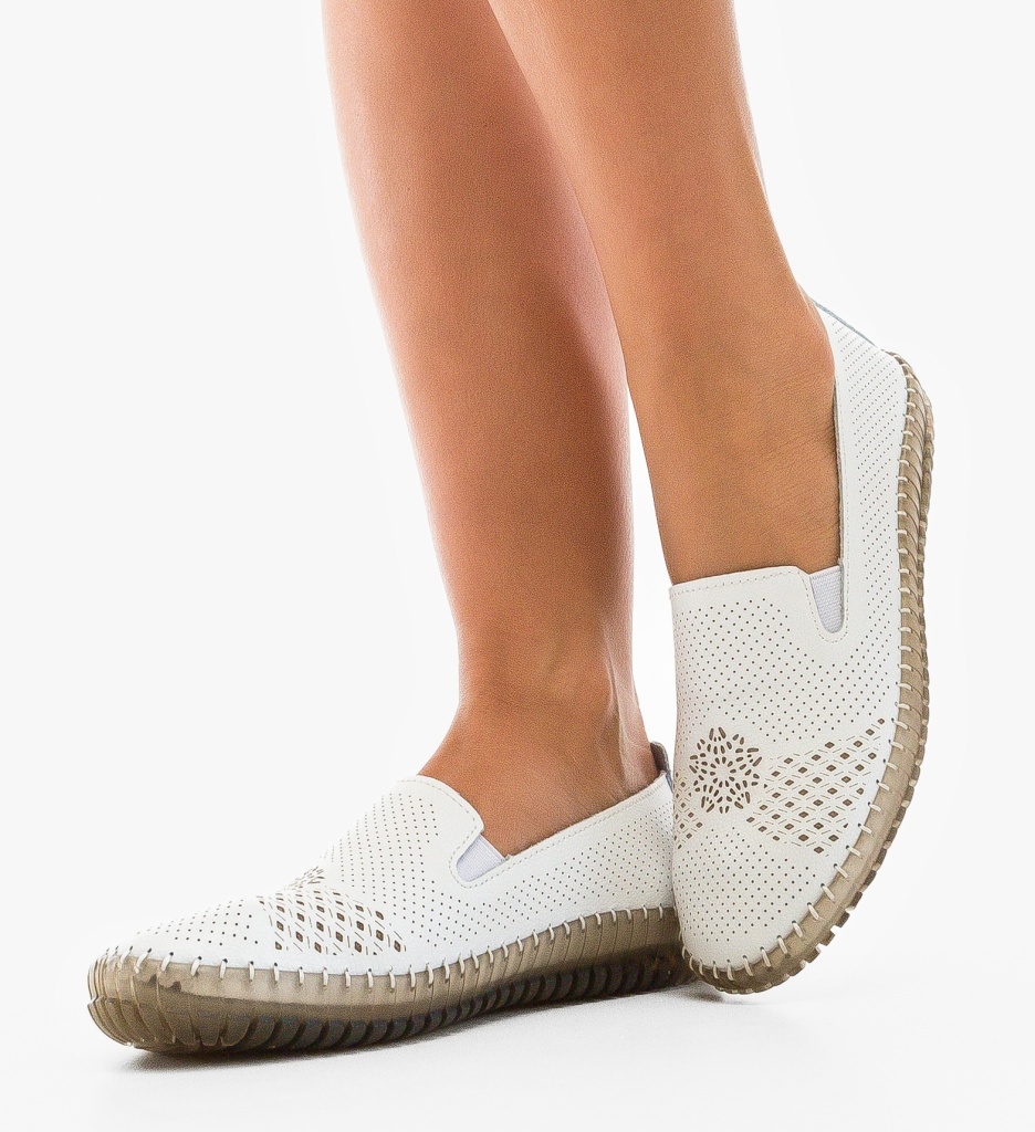 Pantofi Casual Zakrey Albi