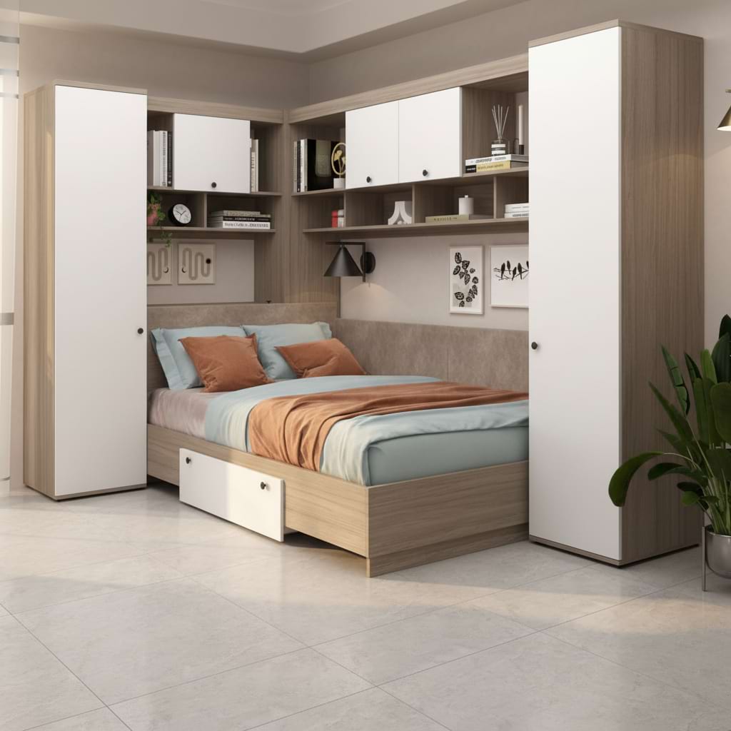 Dormitor pe colt AMBRO 9
