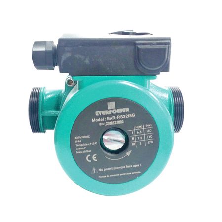 Pompa de recirculare Everpower RS 32/8G, 180 mm