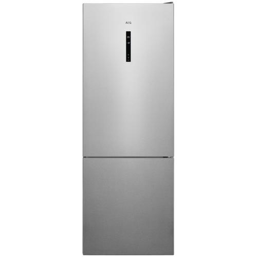 Combina frigorifica AEG ORC6M481EX, 481 l, MultiFlow, CustomFlex, Afisaj LCD, Usi reversibile,Indicator temperatura ridicata, Iluminare LED, Clasa E, H 192 cm (Inox antiamprenta)