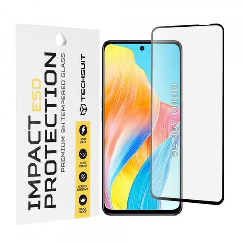 Folie de protectie Ecran Techsuit pentru OnePlus Nord N30 SE / Oppo A79 / A98 / A58 4G, Sticla Securizata, Full Glue