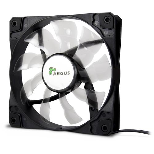 Ventilator Inter-Tech Argus, 120mm, 1200 RPM (Negru)
