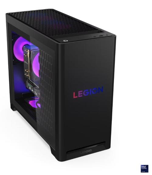 Calculator Sistem PC Gaming Lenovo Legion T5 30IAS10, Procesor Intel Core Ultra 225, 10 core, pana la 4.9GHz, 20MB, 32GB DDR5, 1TB SSD, NVIDIA® GeForce RTX™ 5060 Ti 8GB GDDR, Wi-Fi, Bluetooth, No OS (Negru)