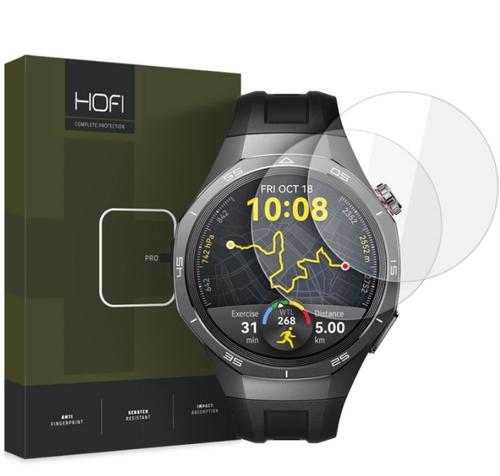 Folie Protectie HOFI Glass PRO+ pentru Huawei Watch GT 5 Pro 46mm, Set 2 bucati, Sticla Securizata