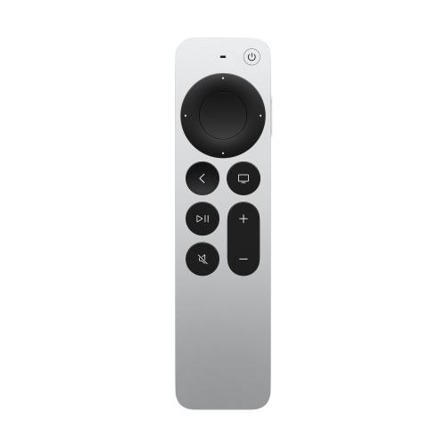 Telecomanda Apple Siri Remote Gen.3, Bluetooth, Microfon, Transmitator IR, USB-C pentru Apple TV HD/4K (Argintiu)