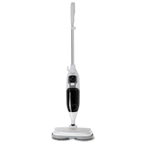 Mop rotativ cu aburi Adler AD 7052, 1300 W, 3 setari putere, Rezervor detasabil 0.55 l, Cablu 5m (Alb)