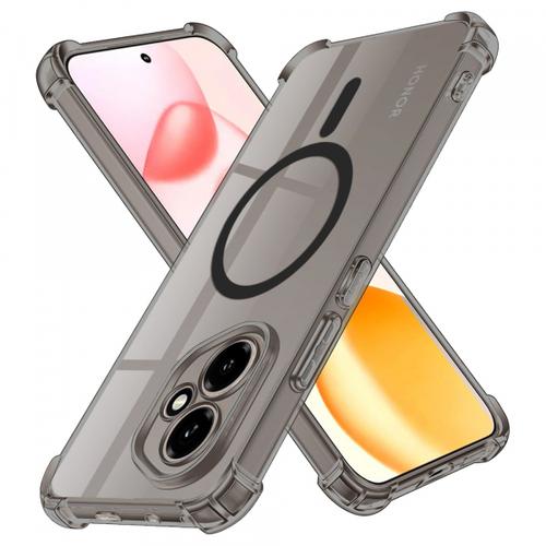 Husa Techsuit Shockproof Clear MagSafe pentru Google Pixel 9, Neagra