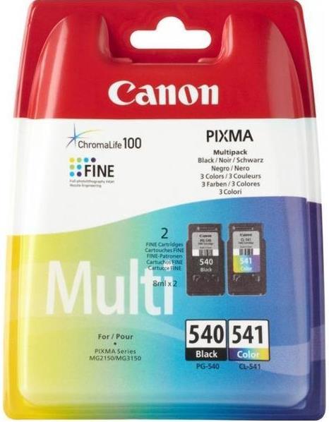 Set cartuse cerneala Canon PG540 + CL541 (Color)