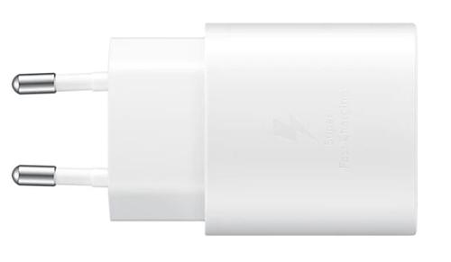 Incarcator Retea Samsung EP-TA800NWEGEU, Super Fast Charging 25 W (Alb)