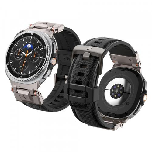 Curea Spigen AMP10118 DuraPro Armor pentru Samsung Galaxy Watch9 / Watch8 / Watch8 Classic Series, Gri