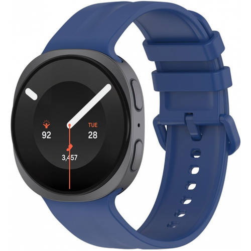 Curea Tech-Protect Silicone Evo pentru Samsung Galaxy Watch9 / Watch8 / Watch8 Classic Series, Bleumarin
