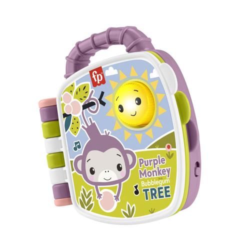 Carticica muzicala Fisher Price Maimutica, Mov
