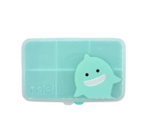 Cutie pentru gustari Melii Rechin, cu 6 compartimente