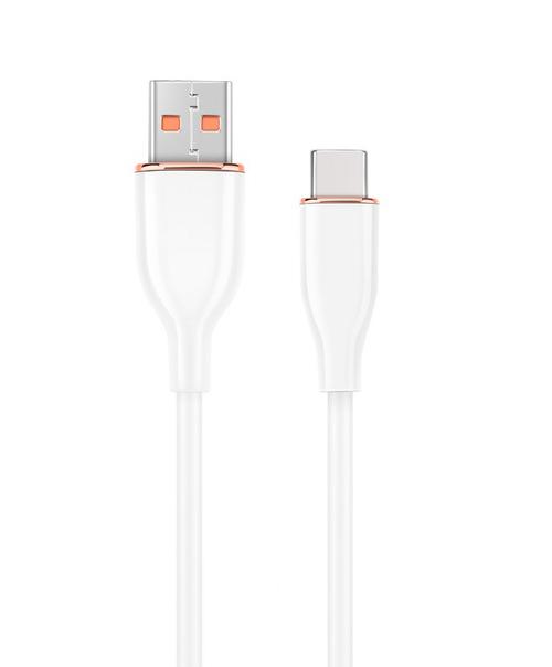 Cablu de date Gembird CC-USB2S-AMCM-1.5M-W, USB-A - USB-C, 1.5m (Alb)
