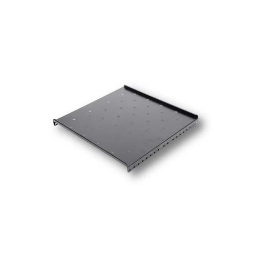 Raft fix 19inch DATEUP RAL 7035, 1U, 300mm, fixare fata in 2 puncte, sarcina 30kg