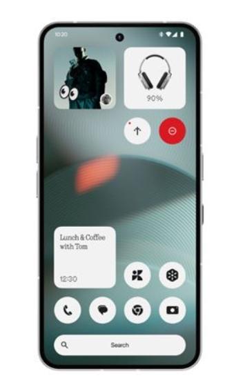 Telefon Mobil Nothing Phone 3, Procesor Qualcomm SM8735 Snapdragon 8s Gen 4, OLED Capacitive Touchscreen 6.67inch, 16GB RAM, 512GB Flash, Camera Tripla 50+50+50MP, Wi-Fi, 5G, Dual Sim, Android (Alb)