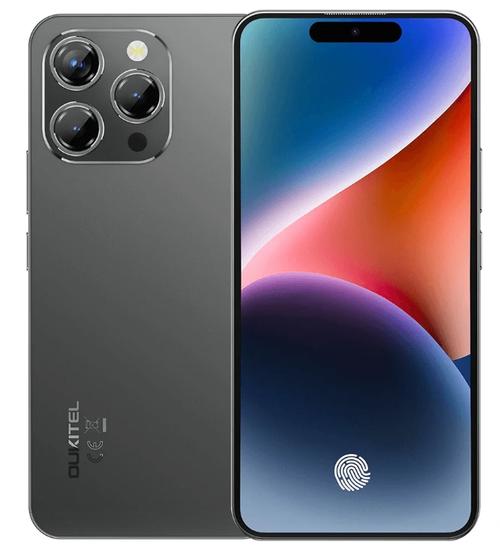 Telefon Mobil Oukitel P1, Procesor Mediatek Helio G99, Ecran AMOLED 6.7inch, 8GB RAM, 256GB Flash, Camera Tripla 50 + 2 + 0.3 MP, Wi-Fi, 4G, Dual Sim, Android (Negru)