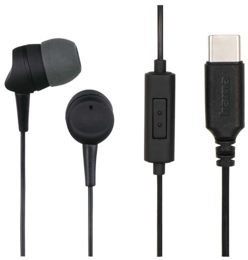 Casti Stereo Hama Sea, Microfon (Negru)