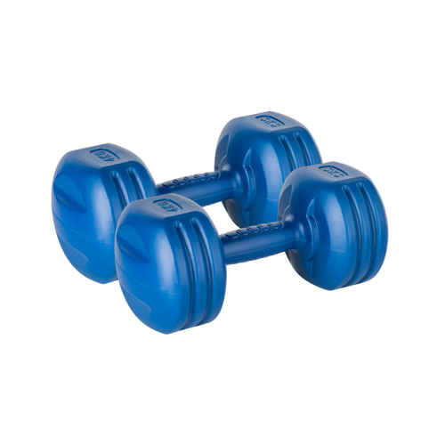 Set gantere Rebel Active RBA-2309, 2 x4kg (Albastru)