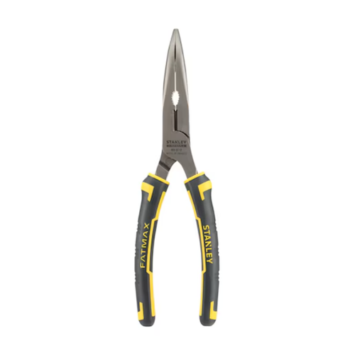 Cleste cu varf lung semirotund curbat Stanley FatMax 0-89-872, 200mm (Galben/Negru)