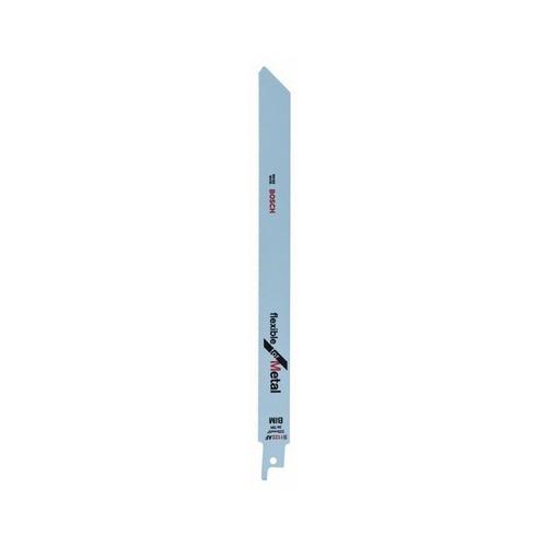 Set de 5 panze de ferastrau sabie pentru metal Bosch S 1122 AF , Flexible for Metal, 225 mm