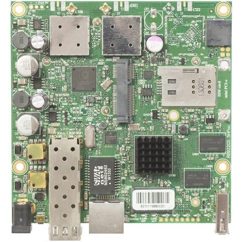 Placa de baza pentru router, MikroTik RB922UAGS 5HPacD, 5GHz, 1x RJ45 1000Mb/s, 1x SFP, 1x miniPCIe