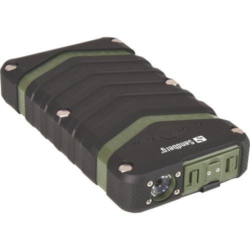 Acumulator Extern Sandberg Survivor Powerbank 20100 mAh, 74.4 Wh (Negru/Verde)