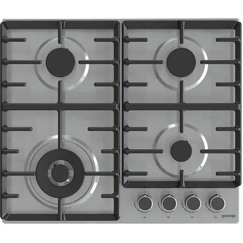 Plita incorporabila Gorenje GW642ABX, gaz, 4 arzatoare (Inox)