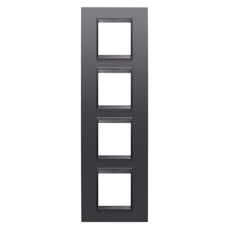 PLACA INTERNATIONALA LUX - ÎN TEHNOPOLIMER - 2+2+2+2 MODULE VERTICALE - ABSOLUT GRESIE - CADRU INTERIOR GRESIE MATA - CHORUSMART