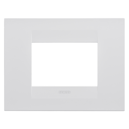 PLACA GEO - ÎN TEHNOPOLIMER VOPSIT - 3 MODULE - ALB SATINAT - CHORUSMART