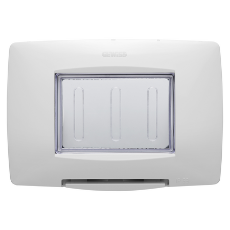 PLACA ETANSA STANDARD ITALIANA - 3 CIRCUITE IP55 - ALB - CHORUSMART