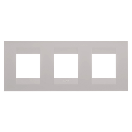 PLACA INTERNATIONALA GEO - IN TEHNOPOLIMER VOPSIT - 2+2+2 MODULE ORIZONTALE - BEJ NATURAL - CHORUSMART