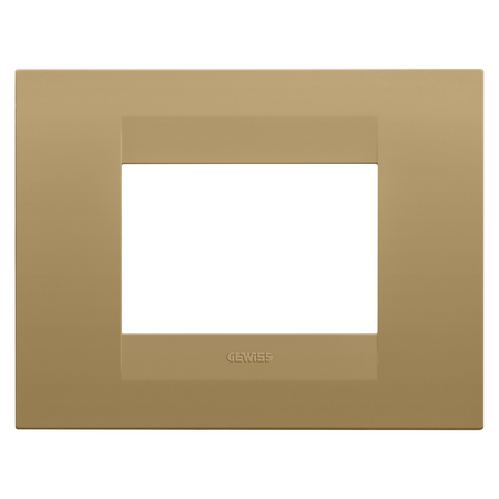 PLACA GEO - ÎN TEHNOPOLIMER VOPSIT - 3 MODULE - AUR - CHORUSMART