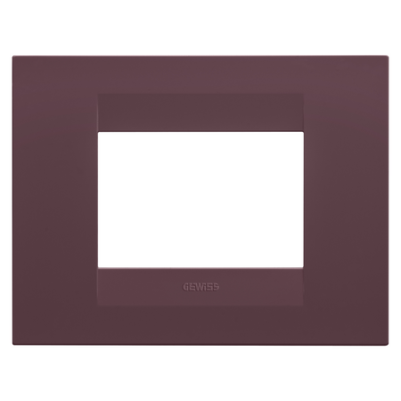 PLACA GEO - IN TEHNOPOLIMER VOPSIT - 3 MODULE - ROSU TOSCAN - CHORUSMART