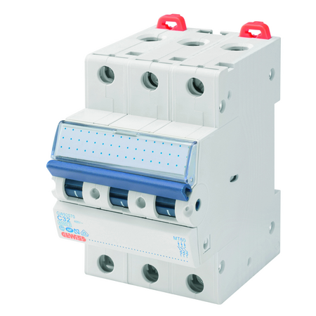 ÎNTRERUPATOR MINIATURAL - MT 60- 3P CARACTERISTICA B 40A - 3 MODULE