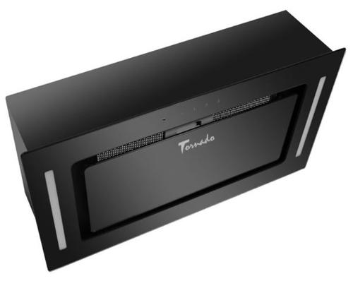 Hota incorporabila Tornado Modul Sensor 1200 (52), 1 Motor Turbo, 3 Viteze, 1200 m3/h, Filtru anti-grasimi, Clasa C, 52 cm (Negru)