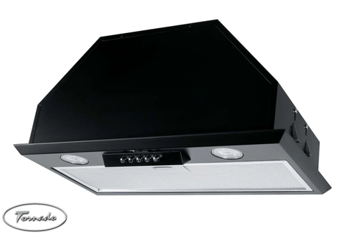 Hota Incorporabila Tornado Modul 1200 (52) LED, 1 motor Turbo, latime 52 cm, absorbtie 1200 m3/ora, filtru anti-grasimi aluminiu 5 straturi (Negru)